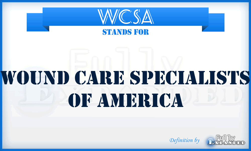 WCSA - Wound Care Specialists of America