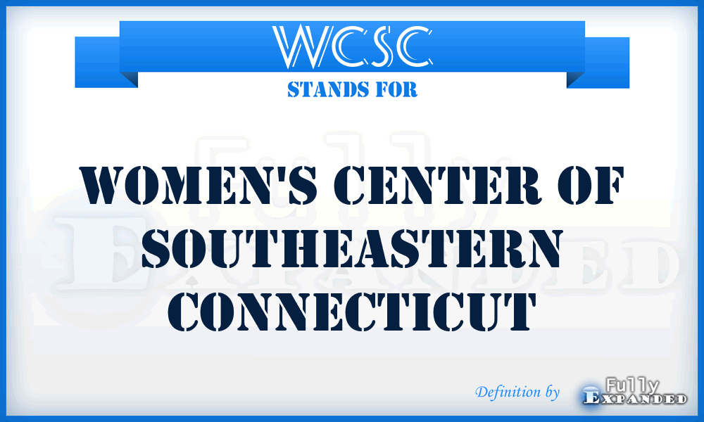 WCSC - Women's Center of Southeastern Connecticut