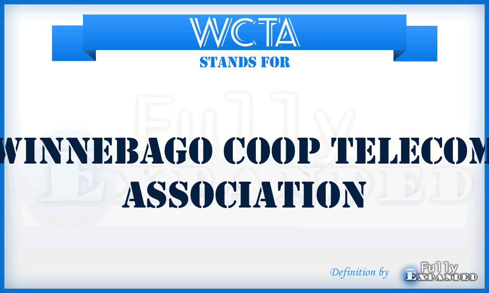 WCTA - Winnebago Coop Telecom Association