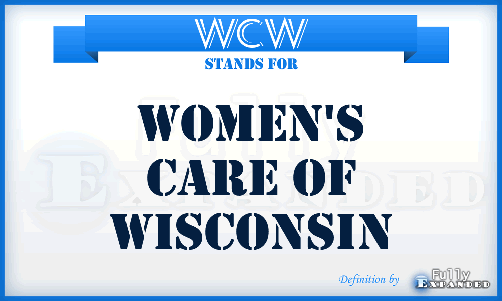 WCW - Women's Care of Wisconsin