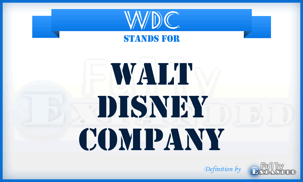 WDC - Walt Disney Company