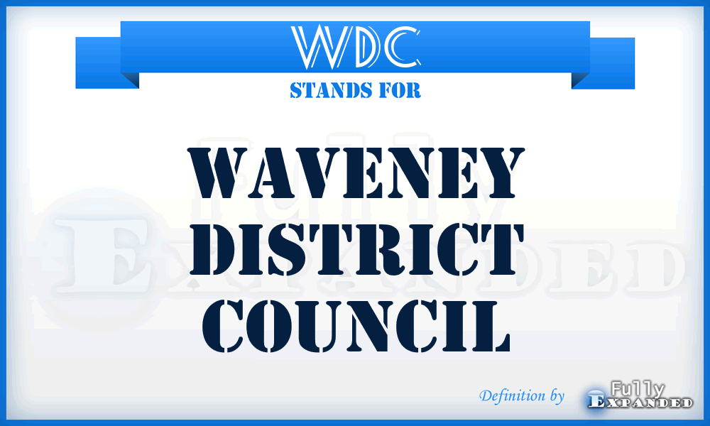 WDC - Waveney District Council