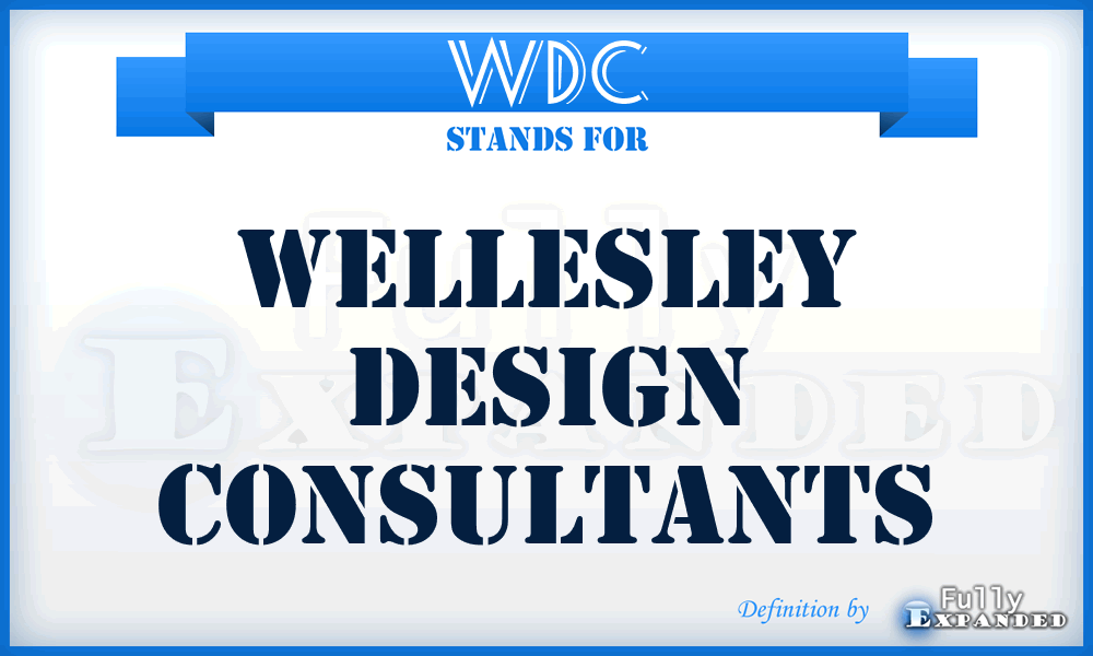 WDC - Wellesley Design Consultants