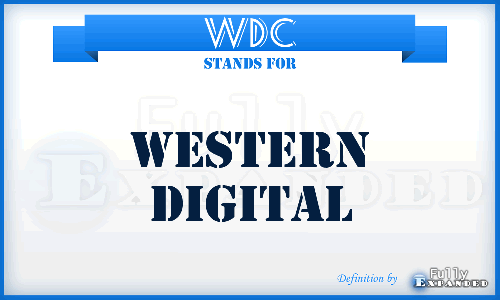WDC - Western Digital