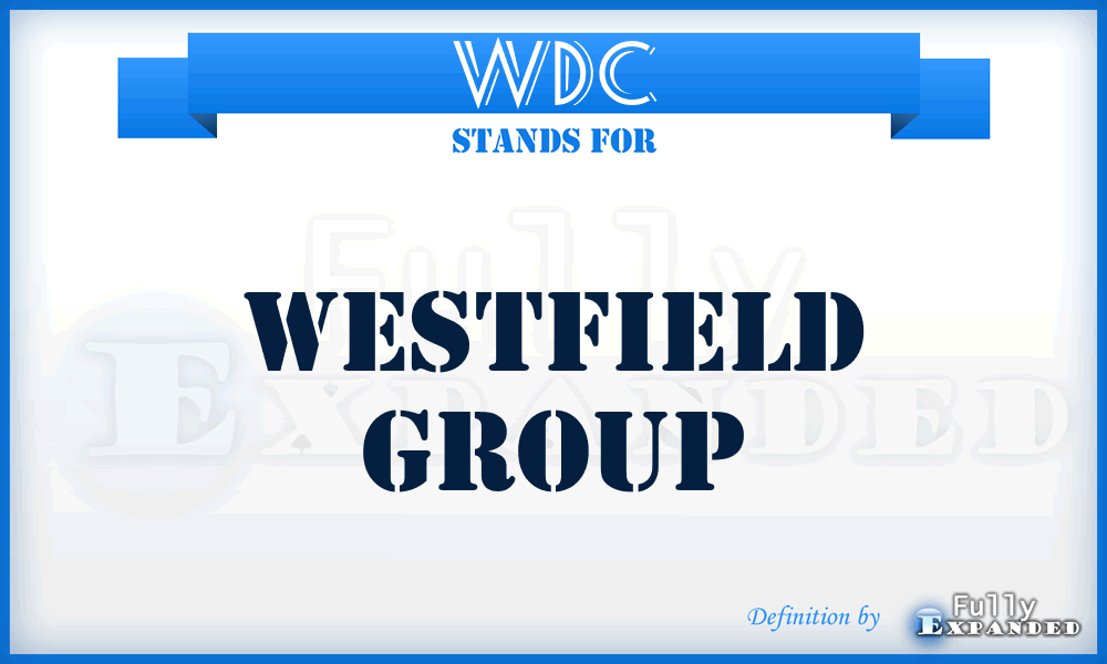 WDC - Westfield Group