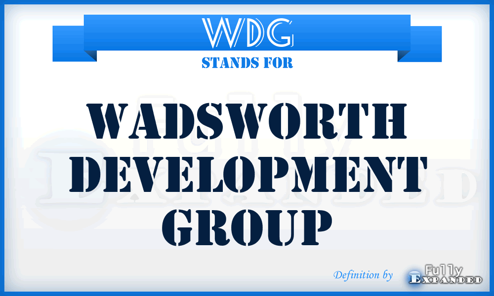 WDG - Wadsworth Development Group