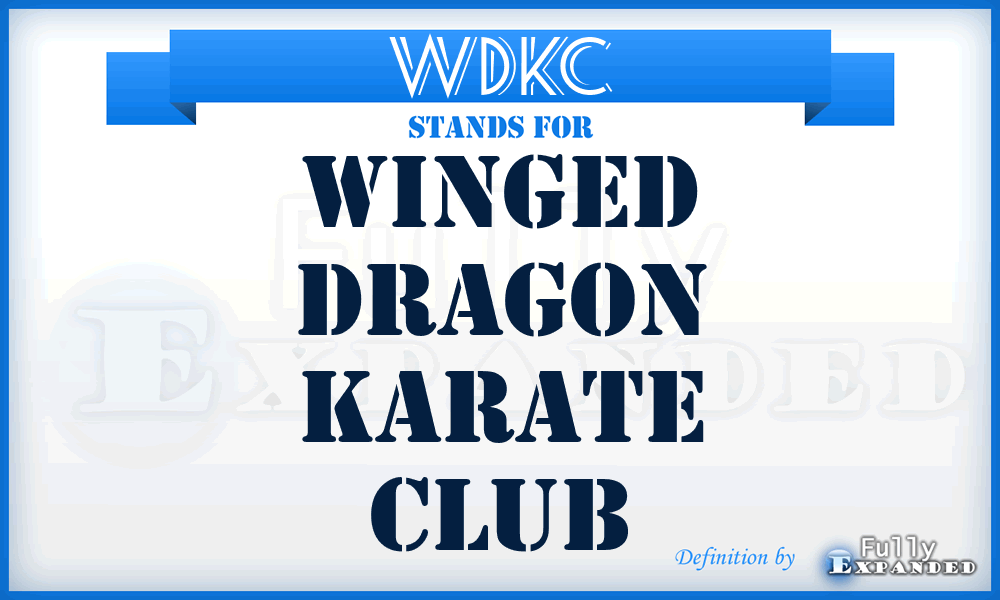 WDKC - Winged Dragon Karate Club