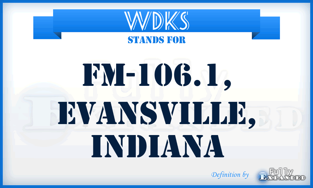 WDKS - FM-106.1, Evansville, Indiana