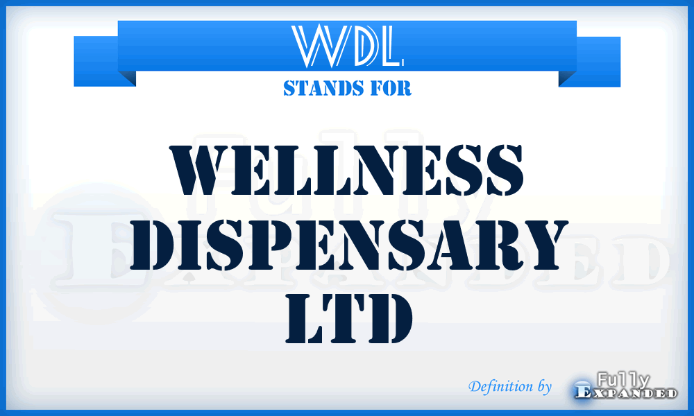 WDL - Wellness Dispensary Ltd