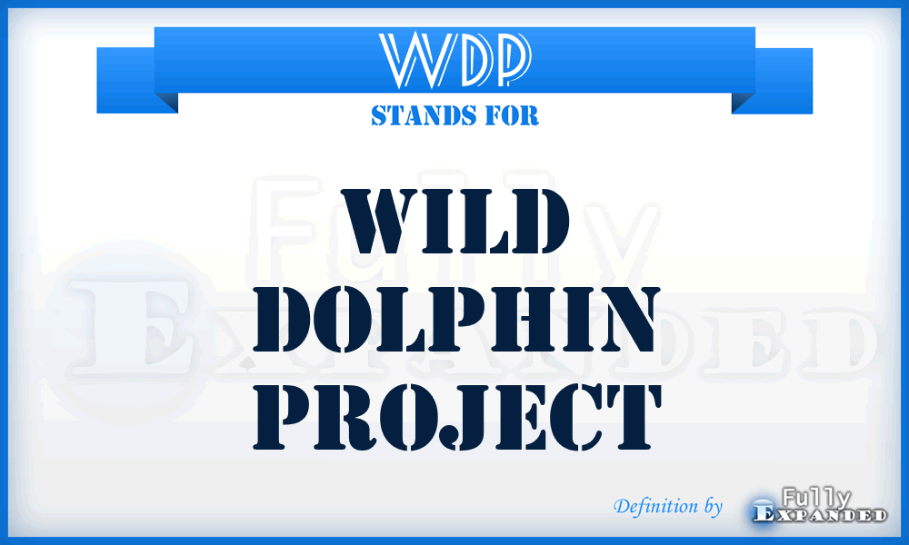 WDP - Wild Dolphin Project