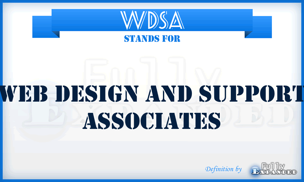 WDSA - Web Design and Support Associates