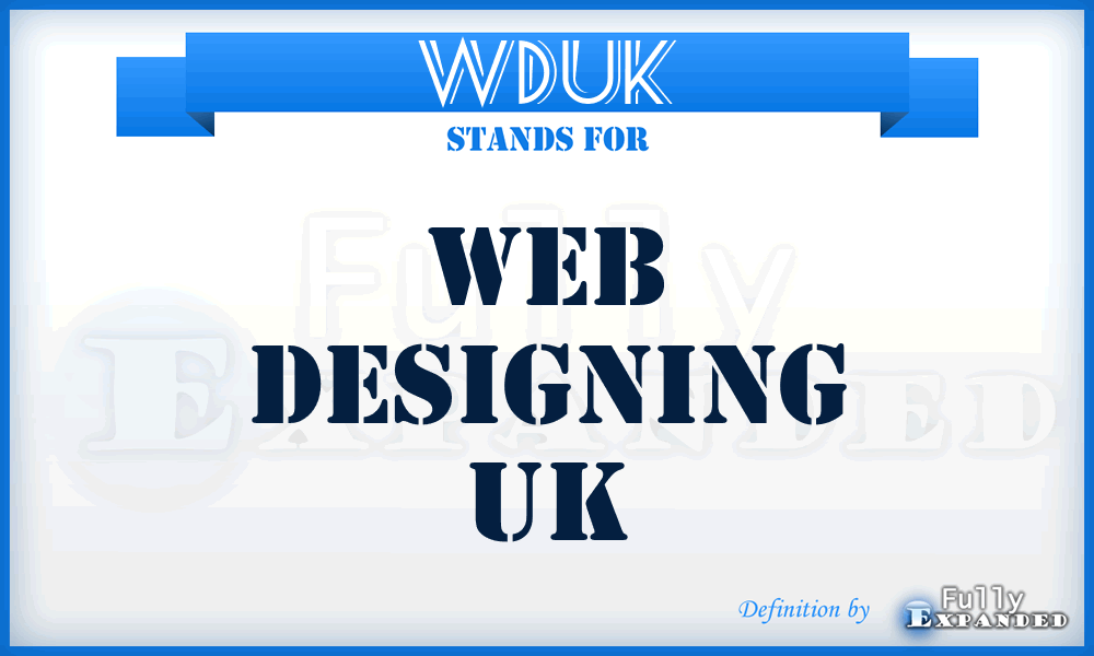 WDUK - Web Designing UK