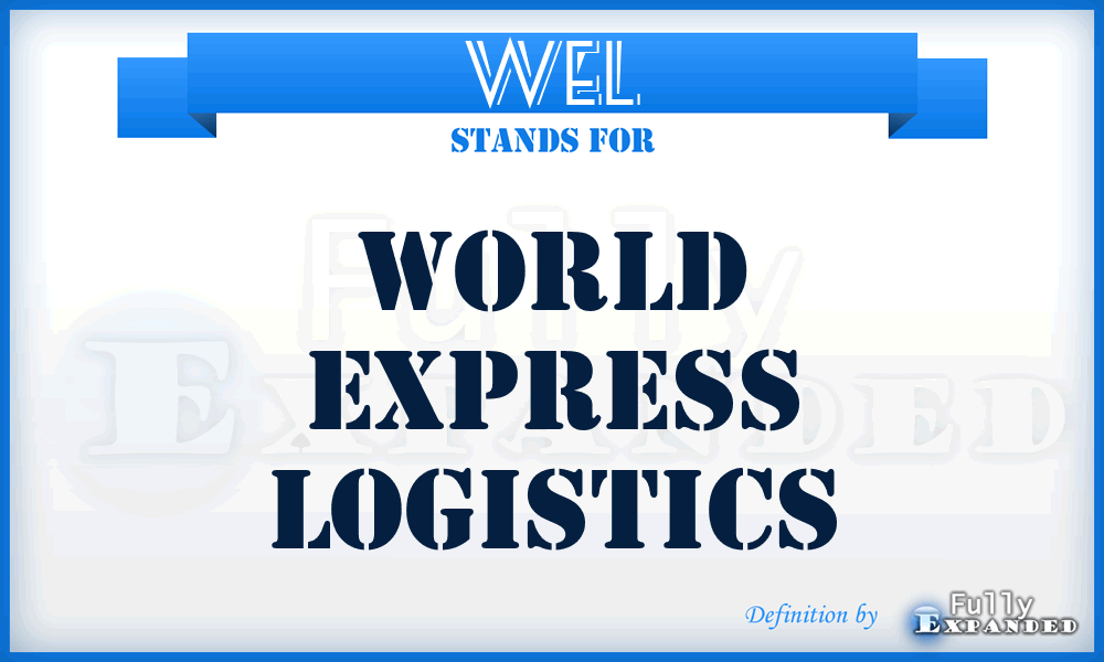 WEL - World Express Logistics