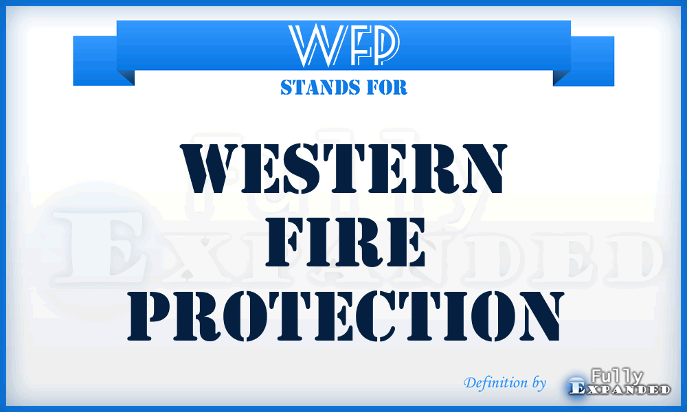 WFP - Western Fire Protection