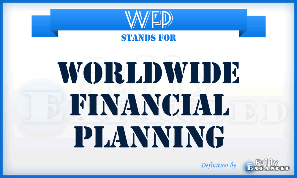 WFP - Worldwide Financial Planning