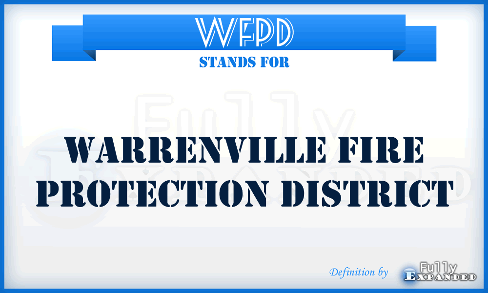 WFPD - Warrenville Fire Protection District