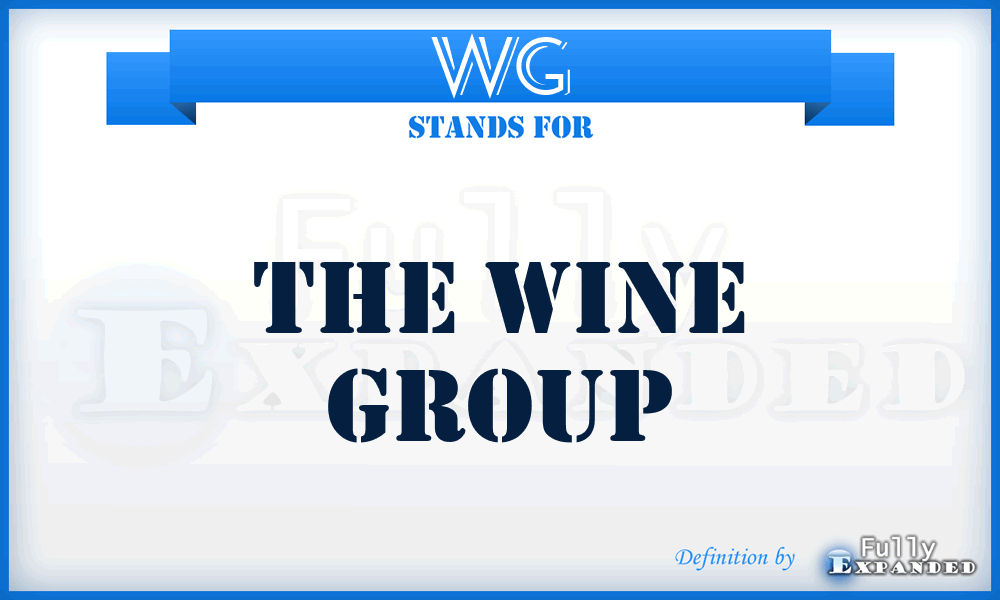 WG - The Wine Group