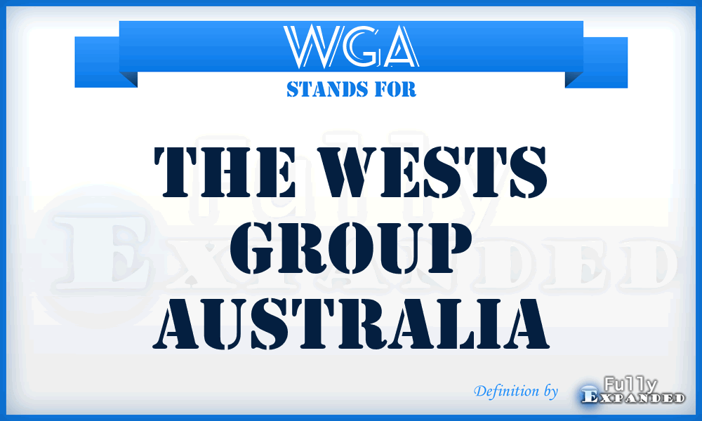 WGA - The Wests Group Australia
