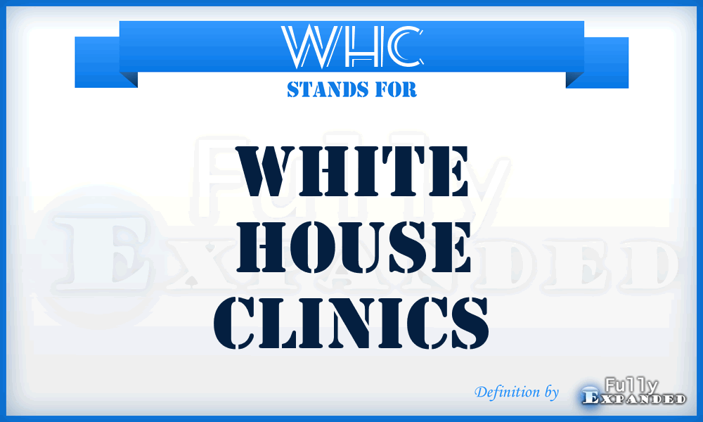 WHC - White House Clinics