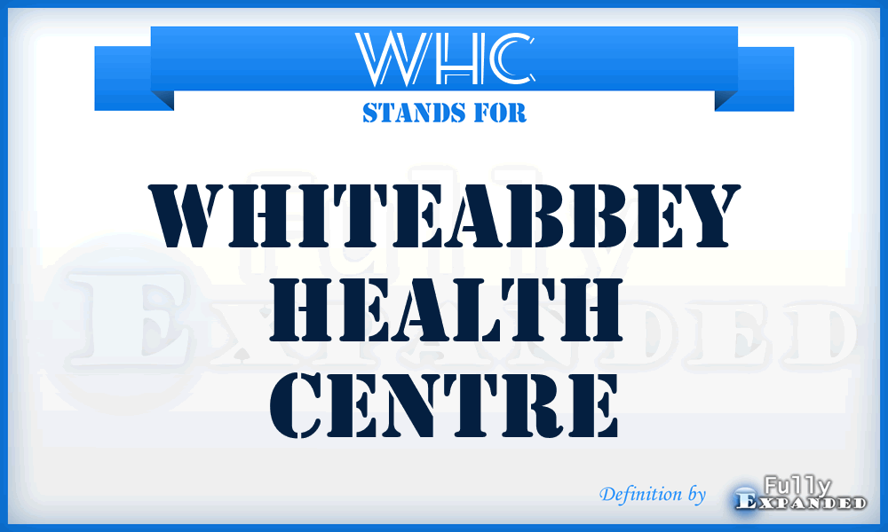 WHC - Whiteabbey Health Centre