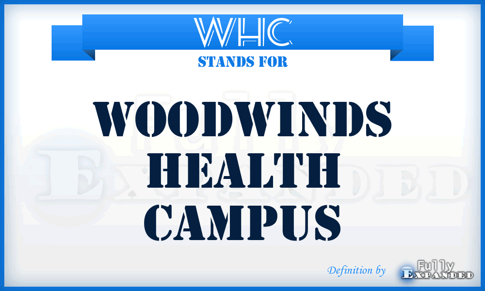 WHC - Woodwinds Health Campus