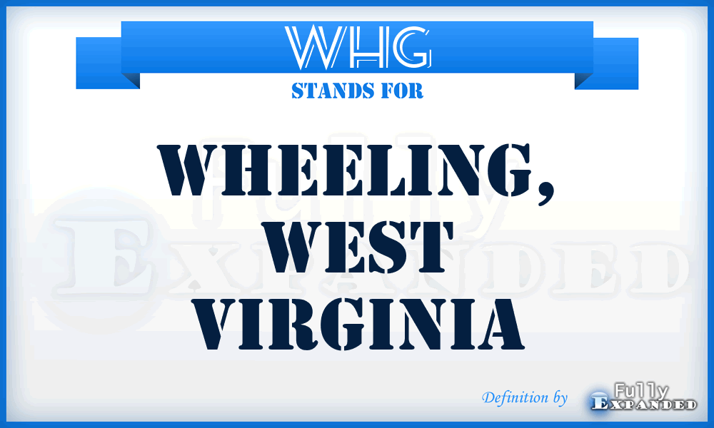 WHG - Wheeling, West Virginia