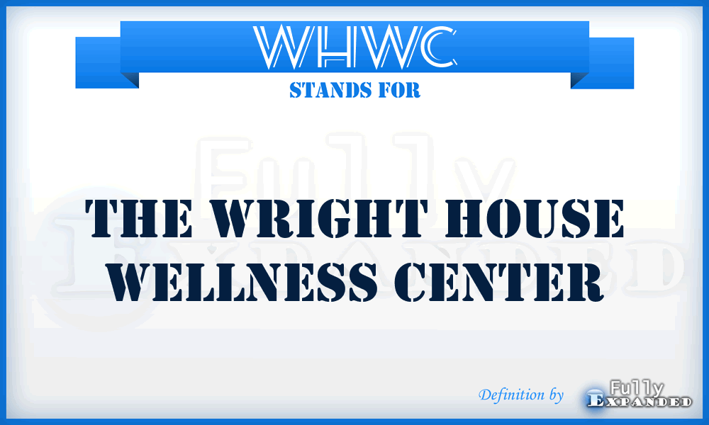 WHWC - The Wright House Wellness Center