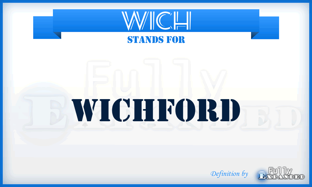 WICH - Wichford