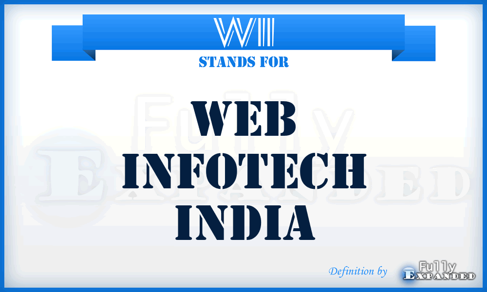 WII - Web Infotech India