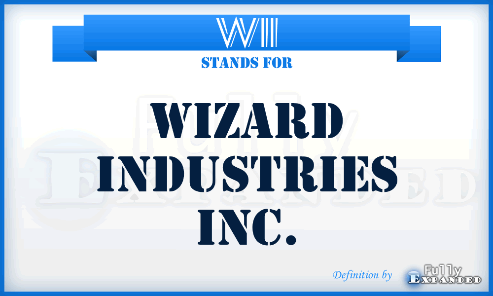 WII - Wizard Industries Inc.
