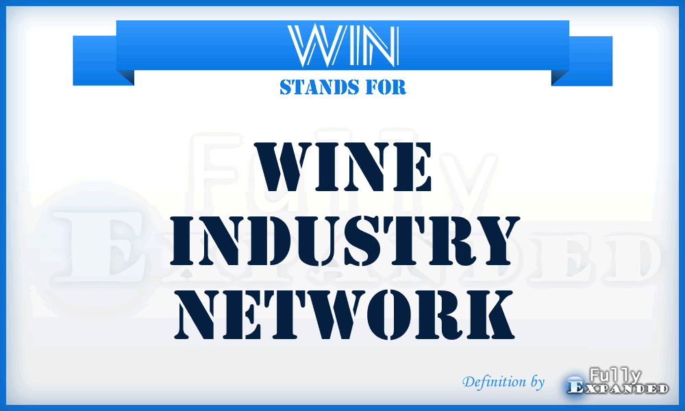 WIN - Wine Industry Network