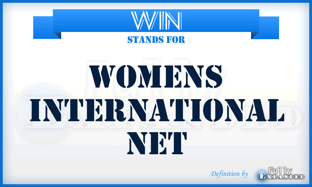 WIN - Womens International Net