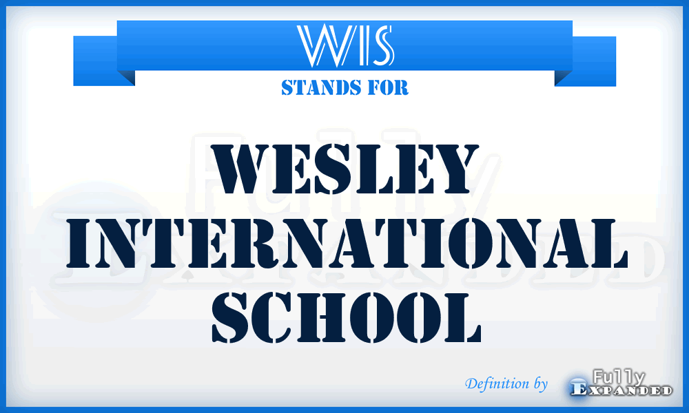 WIS - Wesley International School