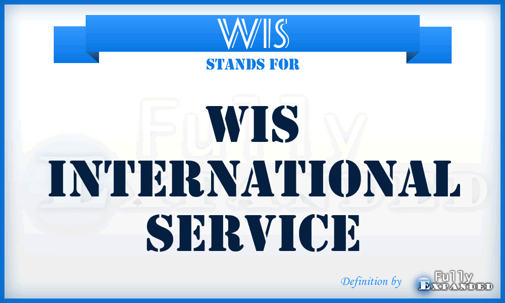 WIS - Wis International Service
