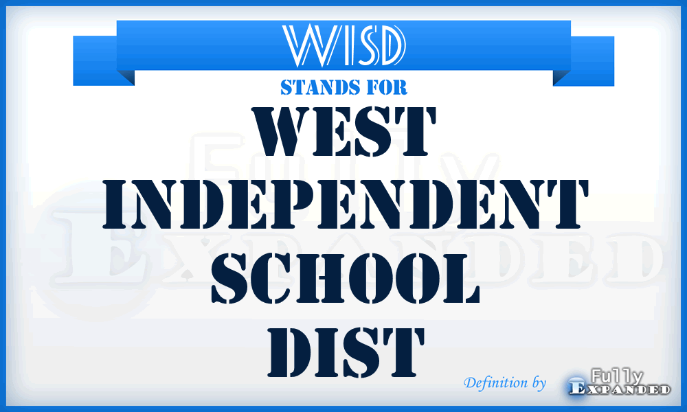 WISD - West Independent School Dist