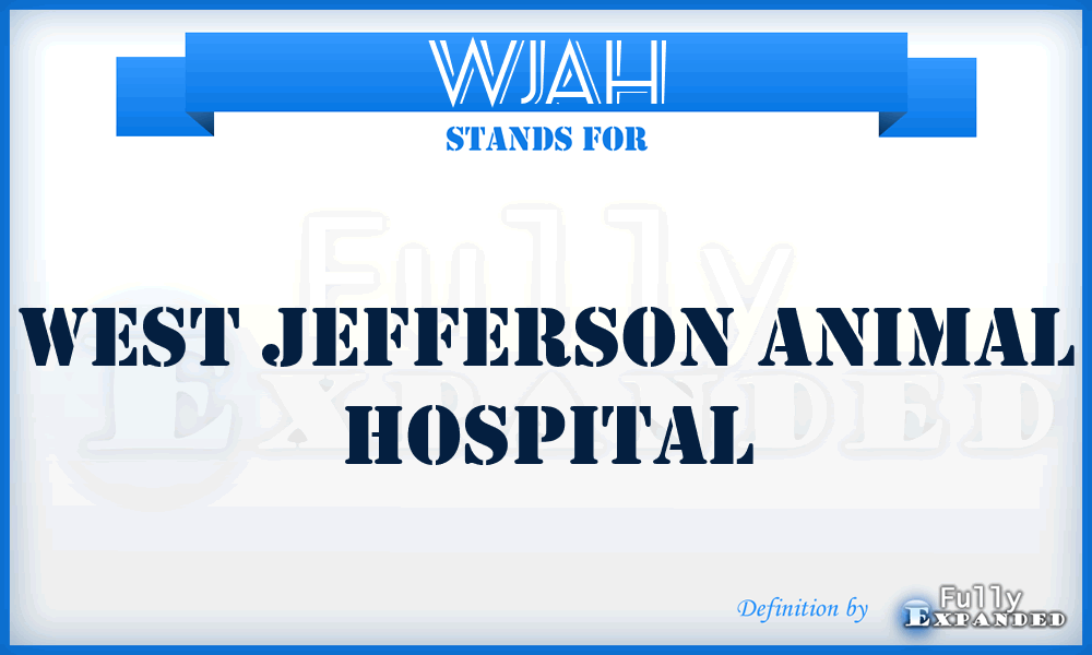 WJAH - West Jefferson Animal Hospital