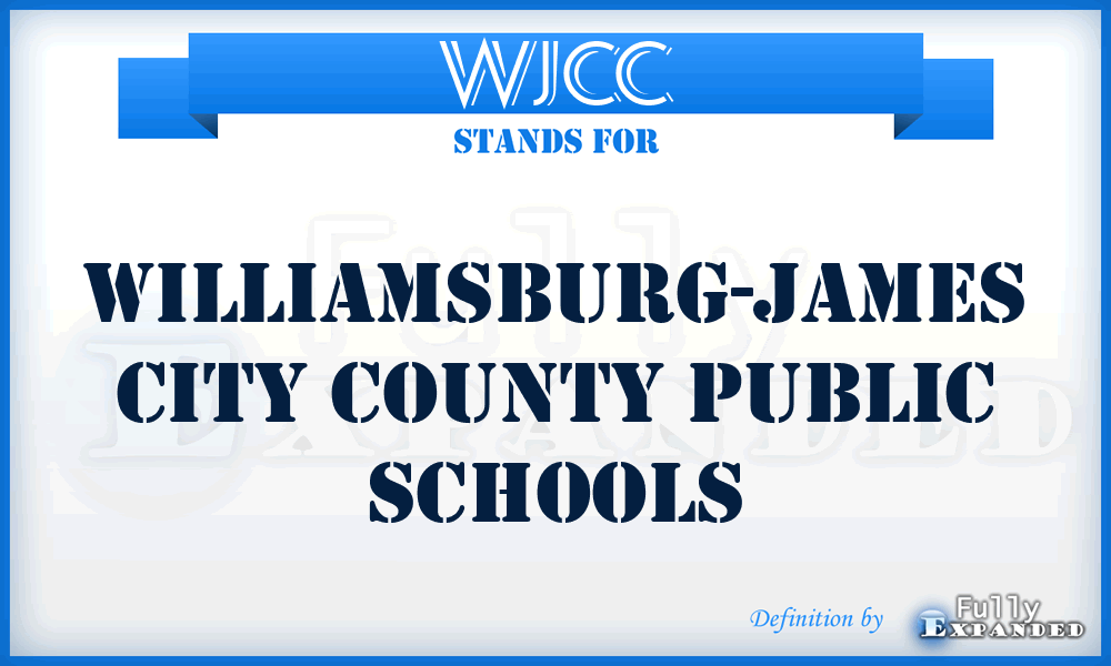 WJCC - Williamsburg-James City County Public Schools