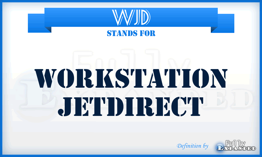 WJD - Workstation JetDirect