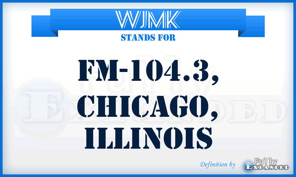 WJMK - FM-104.3, Chicago, Illinois