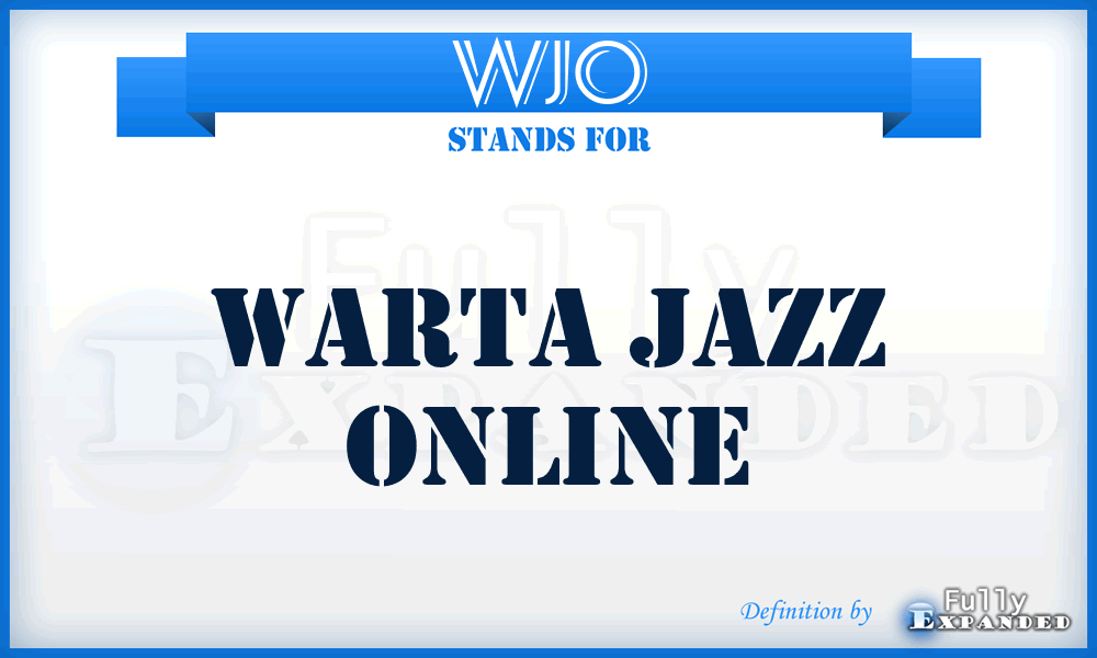 WJO - Warta Jazz Online
