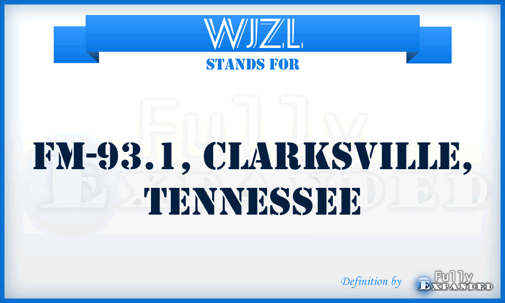 WJZL - FM-93.1, Clarksville, Tennessee