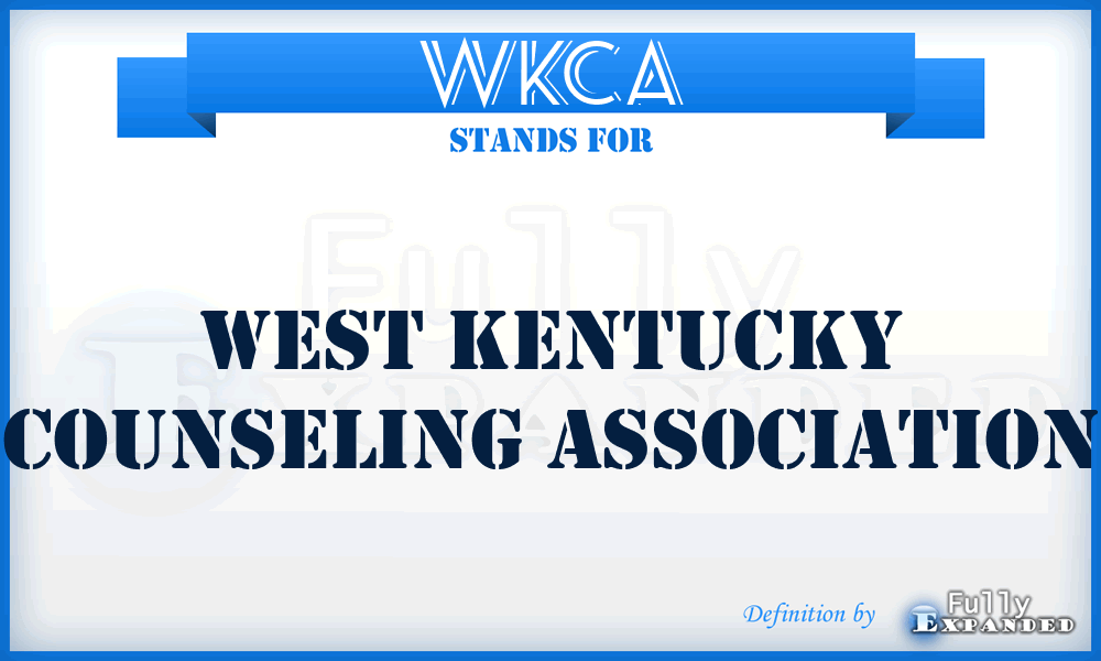 WKCA - West Kentucky Counseling Association