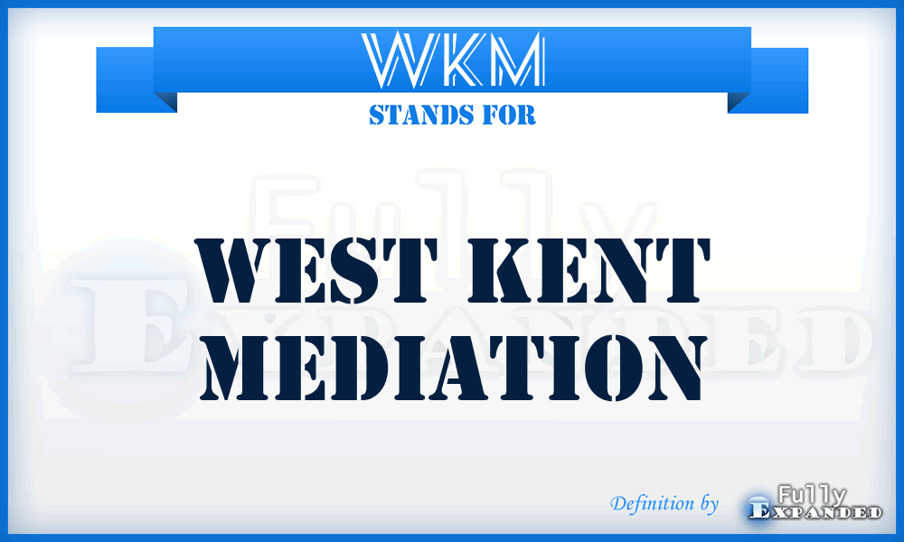 WKM - West Kent Mediation