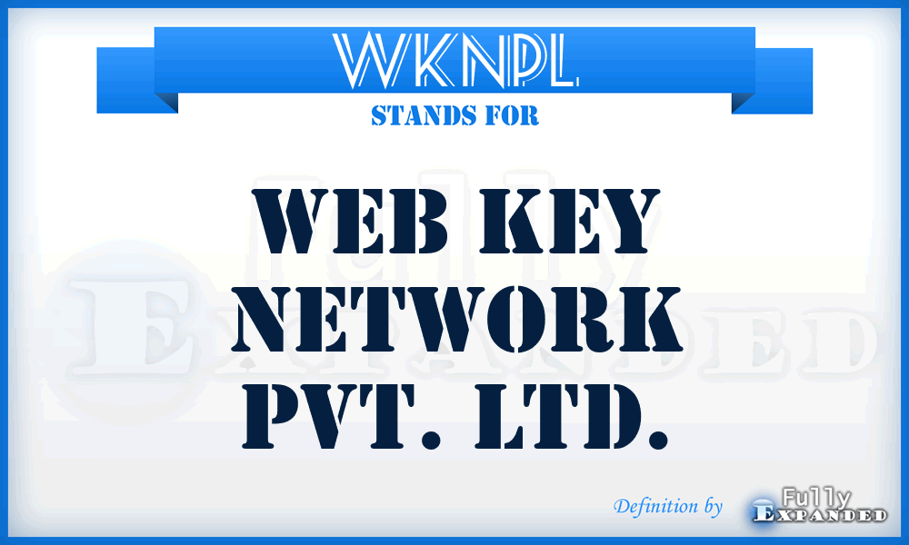 WKNPL - Web Key Network Pvt. Ltd.