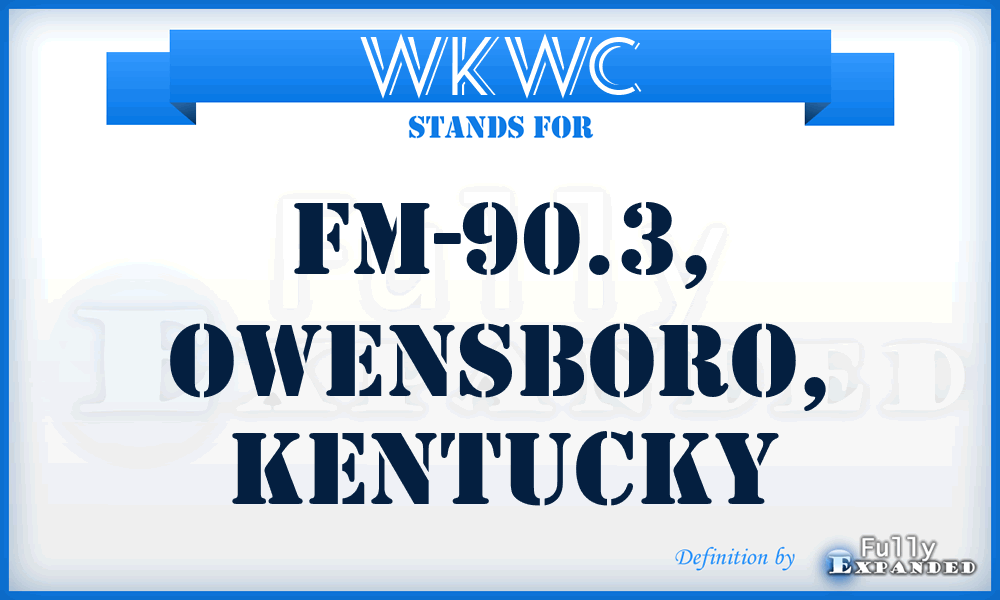 WKWC - FM-90.3, Owensboro, Kentucky