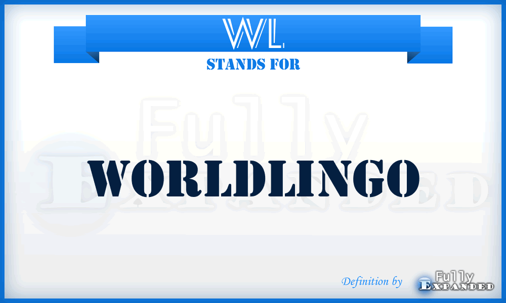 WL - WorldLingo