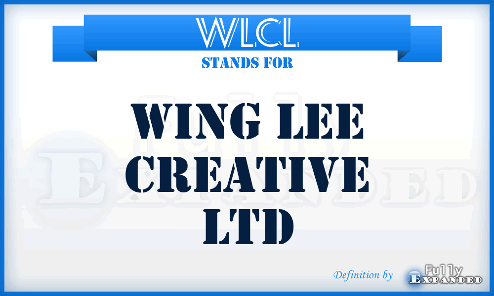 WLCL - Wing Lee Creative Ltd