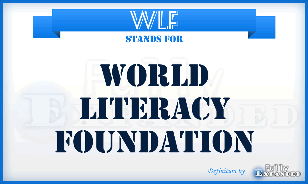 WLF - World Literacy Foundation