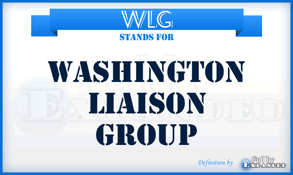 WLG - Washington liaison group