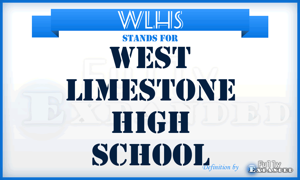 WLHS - West Limestone High School